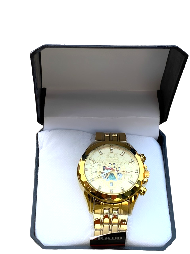 IRADD  Gold Watch Water Proof