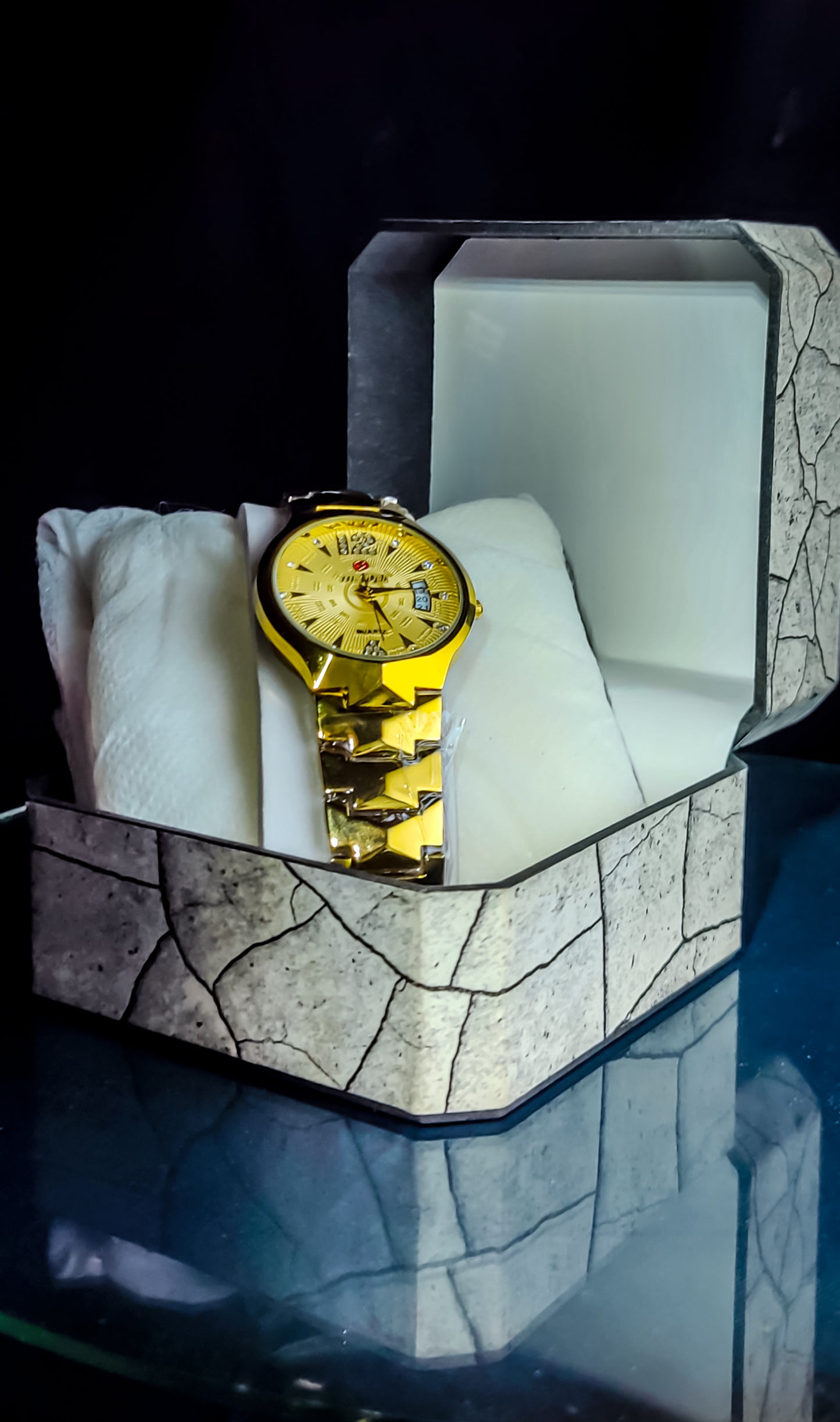 Hi-Tech Golden Couple Watches