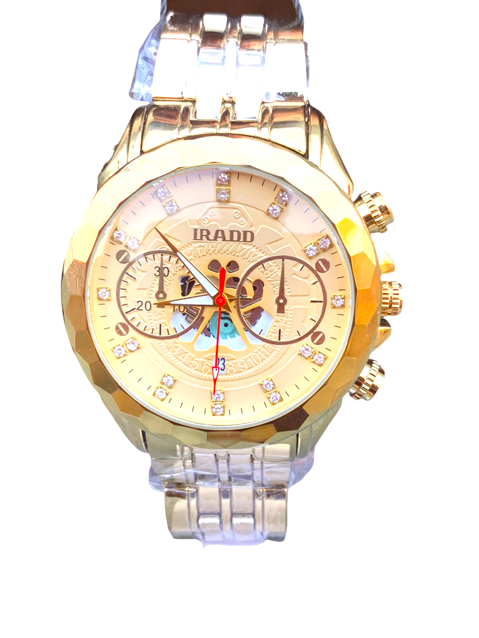 IRADD  Gold Watch Water Proof